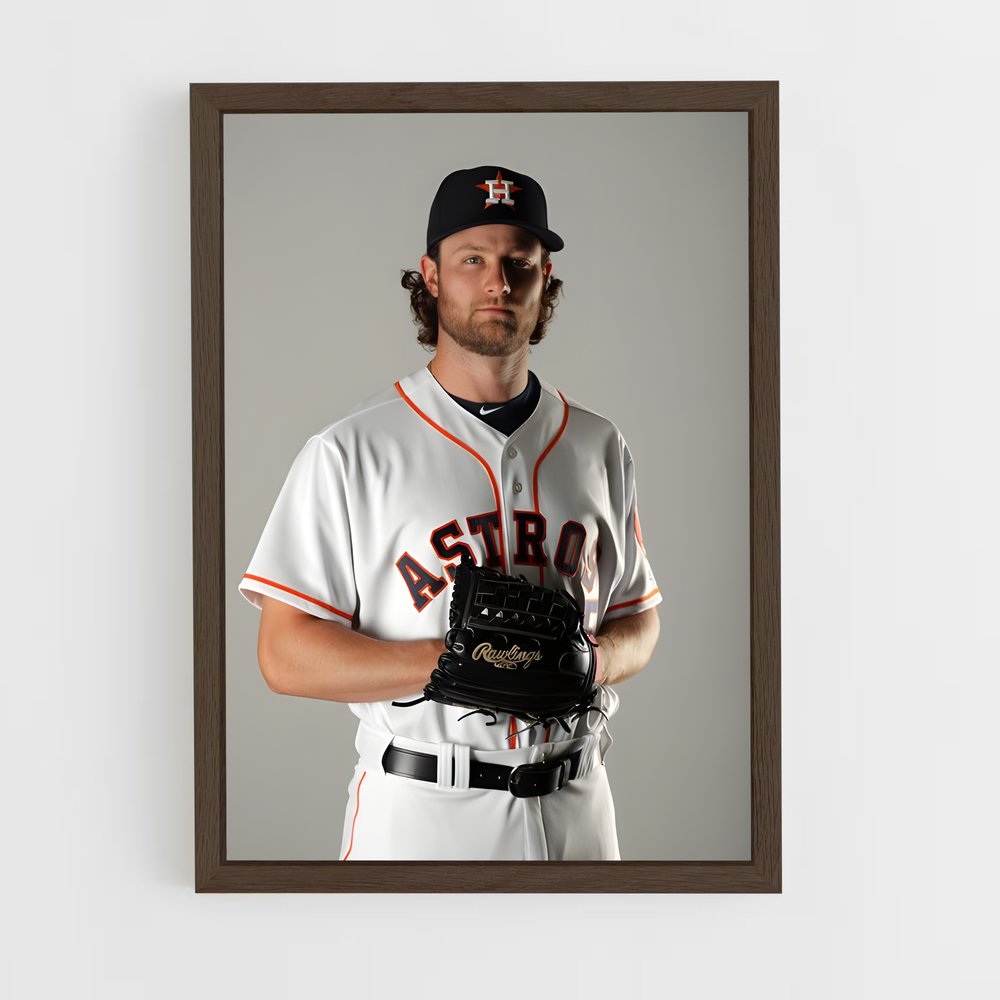 Poster Gerrit cole – affiche Baseball (vue 5)
